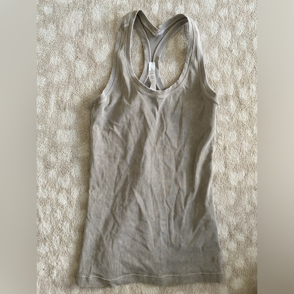 Lululemon Swiftly Tech Racerback Tank - Moss Green - Size 8